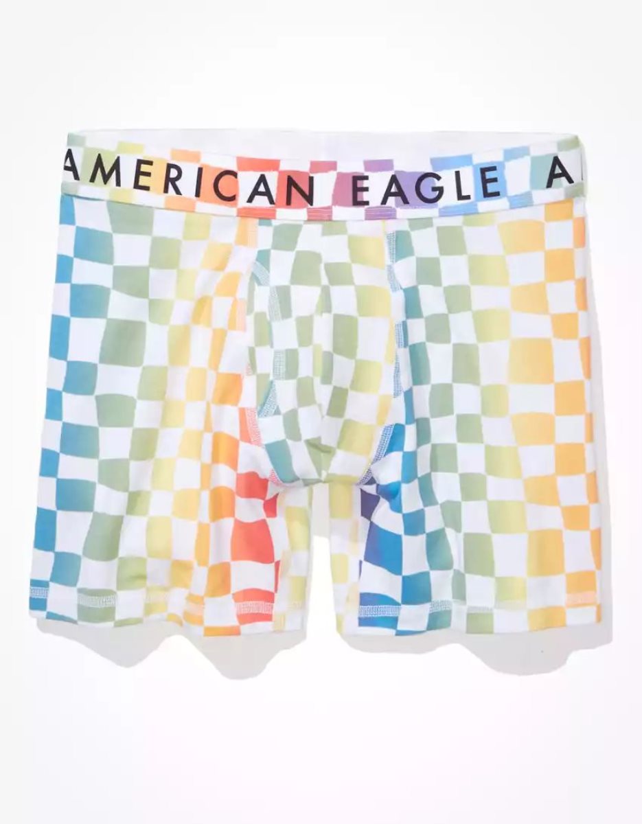 Slips American Eagle AEO Pride Checkered 6